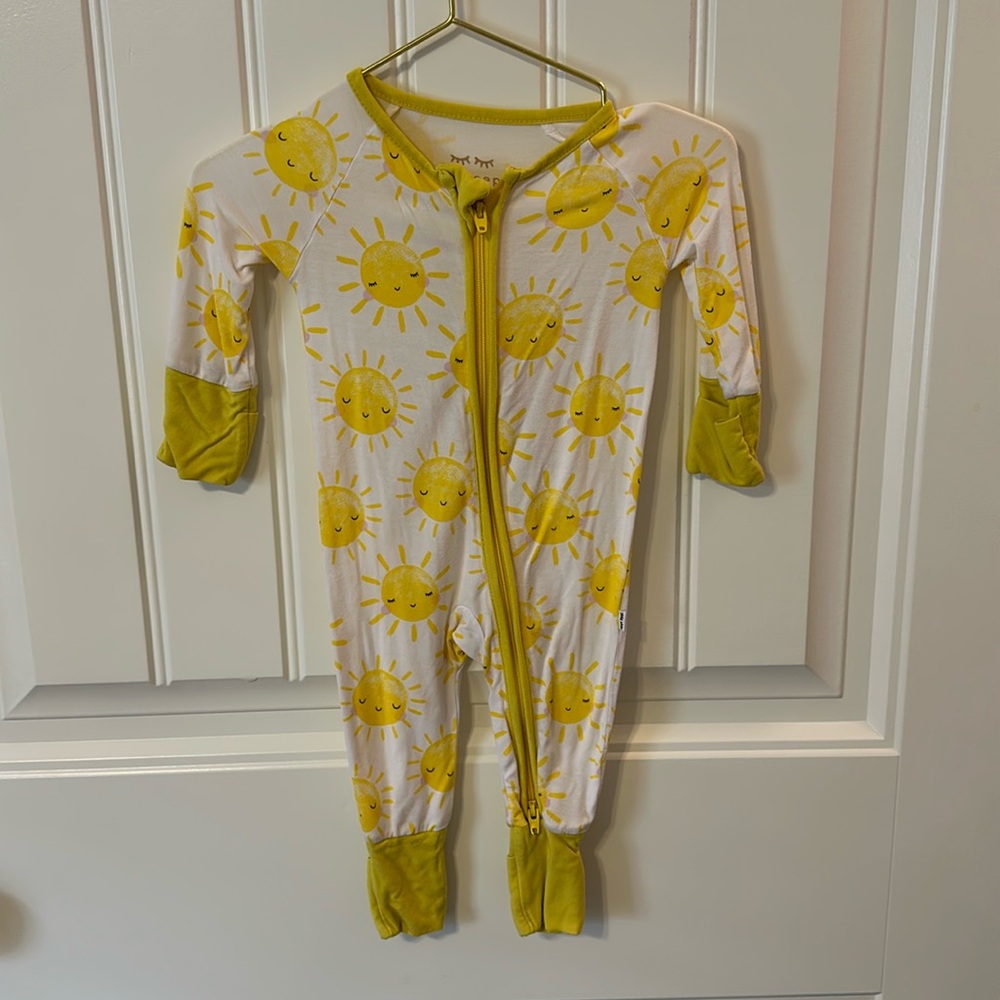 Little Sleepies bamboo sleeper with two way zipper